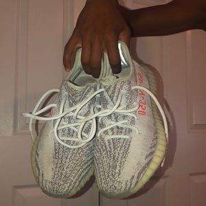 Yeezy 350 Boost Blue Tint